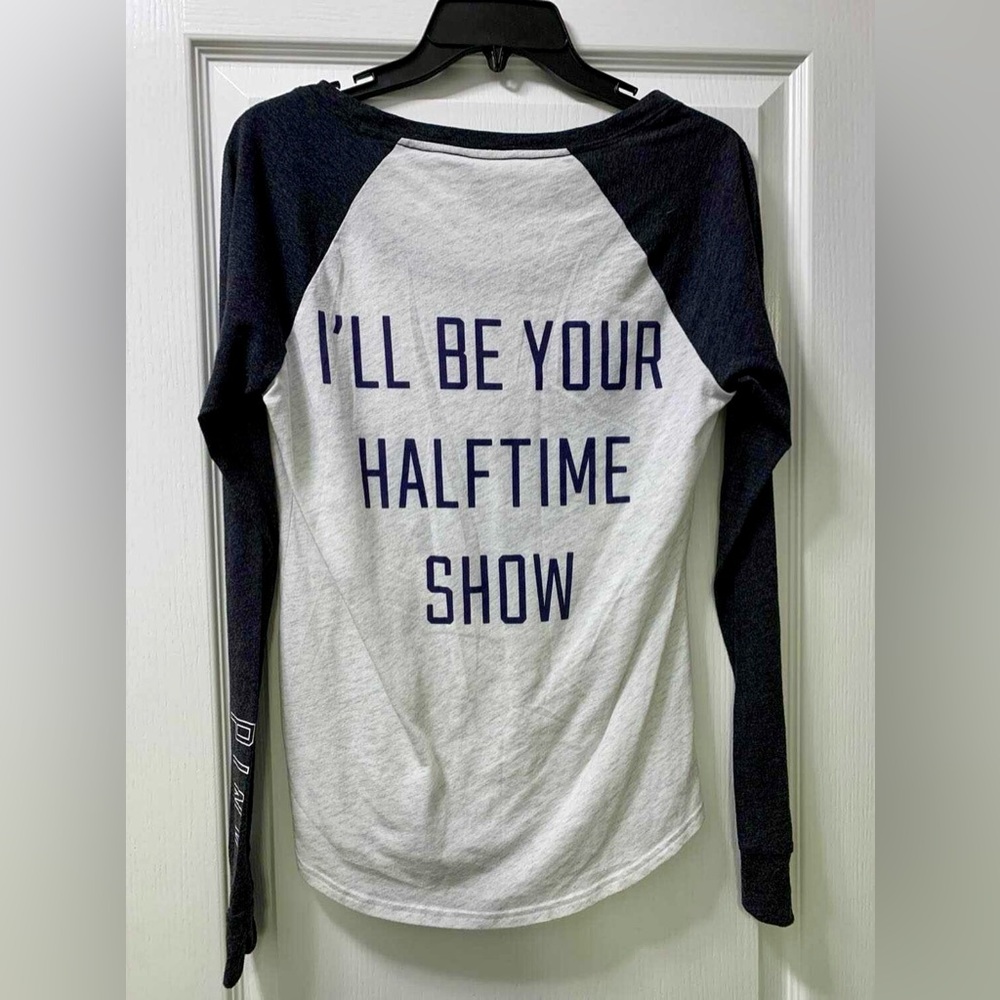 Like New- Victoria’s Secret PINK NFL Houston Texans Long Sleeve Tee Shirt